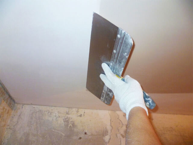 подготовка потолка под покраску