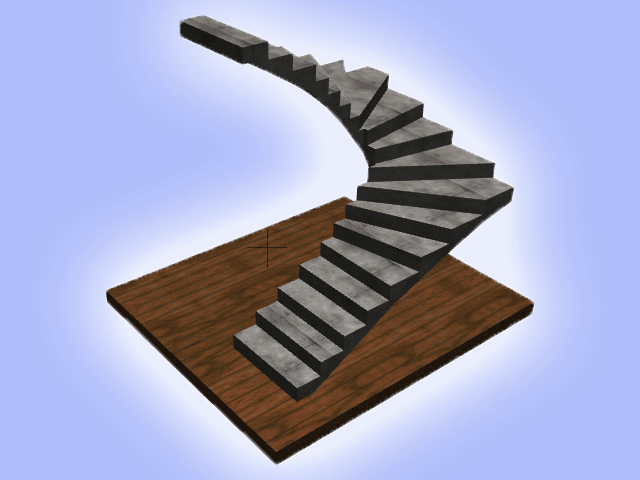 Проектирование бетонной лестницы на компьютере