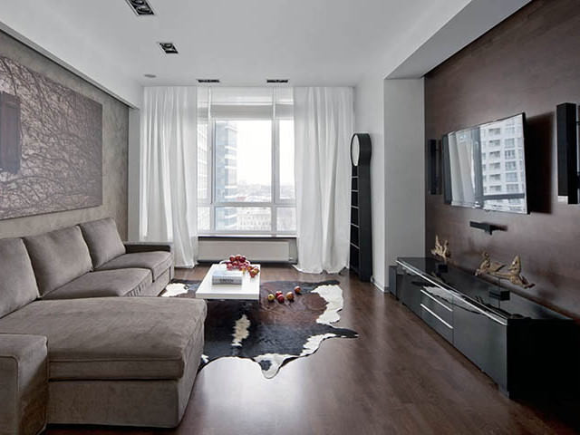 Дизайн комнаты 12 кв м с двумя диванами